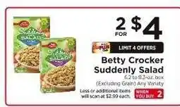 ShopRite Betty Crocker Suddenly Salad offer