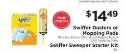 ShopRite Swiffer Dusters or Mopping Pads offer