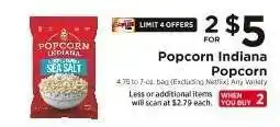 ShopRite Popcorn Indiana Popcorn offer