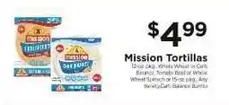 ShopRite Mission Tortillas offer