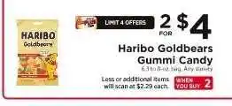 ShopRite Haribo Goldbears Gummi Candy offer