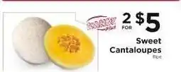 ShopRite Sweet Cantaloupes offer