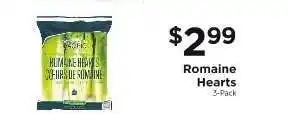 ShopRite Romaine Hearts offer