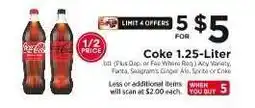 ShopRite Coke 1.25-Liter offer