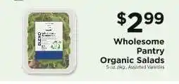 ShopRite Wholesome Pantry Organic Salads offer