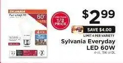 ShopRite Sylvania Everyday LED 60W offer