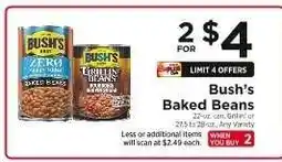 ShopRite Bush's Baked Beans offer