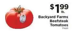 ShopRite Backyard Farms Beefsteak Tomatoes offer