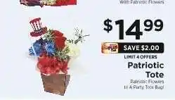 ShopRite Patriotic Tote offer