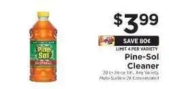 ShopRite Pine-Sol Cleaner offer