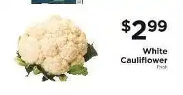 ShopRite White Cauliflower offer