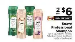 ShopRite Suave Professional Shampoo offer