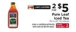 ShopRite Pure Leaf Iced Tea offer