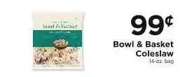ShopRite Bowl & Basket Coleslaw offer