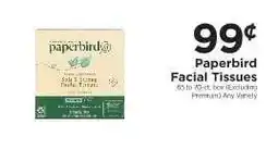 ShopRite Paperbird Facial Tissues offer