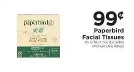 ShopRite Paperbird Facial Tissues offer