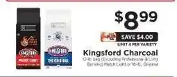 ShopRite Kingsford Charcoal offer