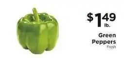 ShopRite Green Peppers offer