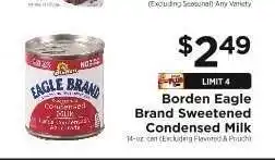 ShopRite Borden Eagle Brand Sweetened Condensed Milk offer