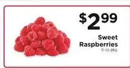 ShopRite Sweet Raspberries offer