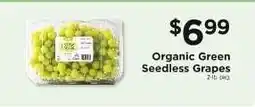 ShopRite Organic Green Seedless Grapes offer