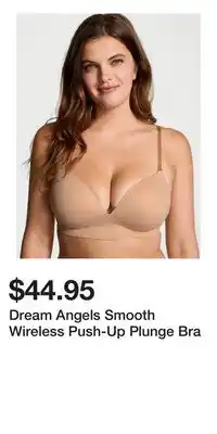 Victoria's Secret Dream Angels Smooth Wireless Push-Up Plunge Bra offer