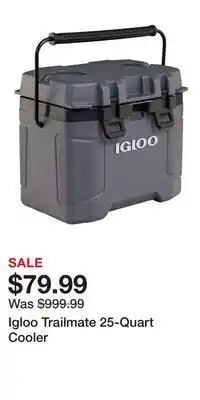 Cabela's Igloo Trailmate 25-Quart Cooler offer