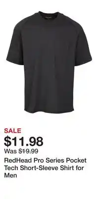 Cabela's RedHead Pro Series Pocket Tech Short-Sleeve Shirt for Men offer