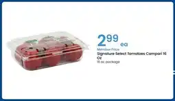 Albertsons Signature Select Tomatoes Campari 16 Oz offer