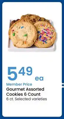 Albertsons Gourmet Assorted Cookies 6 Count offer