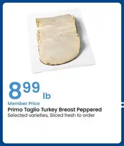 Albertsons Primo Taglio Turkey Breast Peppered offer