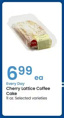 Albertsons Cherry Lattice Coffee Cake offer