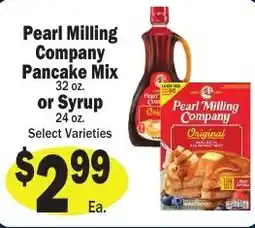 Sellers Bros Pearl milling company pancake mix or syrup offer