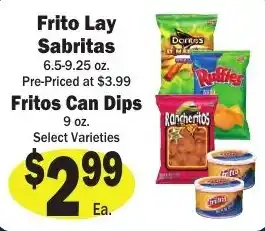 Sellers Bros Frito lay sabritas offer