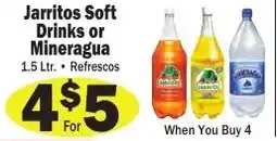 Sellers Bros Jarritos Soft Drinks or Mineragua offer