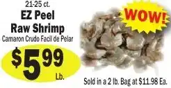 Sellers Bros Raw Shrimp offer