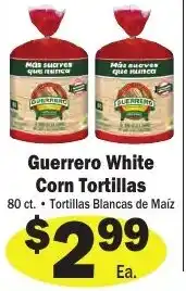 Sellers Bros Guerrero White Corn Tortillas offer