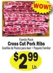 Sellers Bros Cross Cut Pork Ribs offer