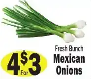 Sellers Bros Fresh Bunch Mexican Onions offer