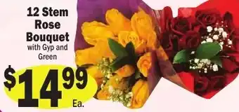 Sellers Bros 12 Stem Rose Bouquet offer