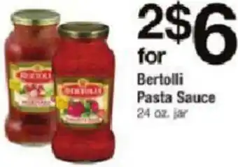ACME Bertolli Pasta Sauce 24 oz offer