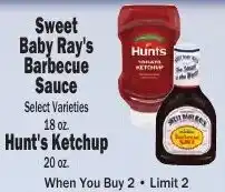 Sellers Bros Hunt's ketchup offer