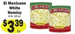 Sellers Bros El Mexicano White Hominy offer