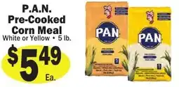 Sellers Bros P.A.N. Pre-Cooked Corn Meal White offer