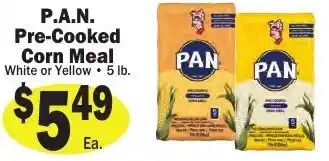 Sellers Bros P.A.N. Pre-Cooked Corn Meal White offer
