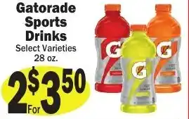 Sellers Bros Gatorade Sports Drinks offer