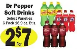 Sellers Bros Dr Pepper Soft Drinks offer