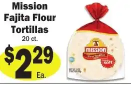 Sellers Bros Mission Fajita Flour Tortillas offer
