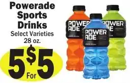 Sellers Bros Powerade Sports Drinks offer