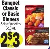 Sellers Bros Banquet Classic or Basic Dinner offer